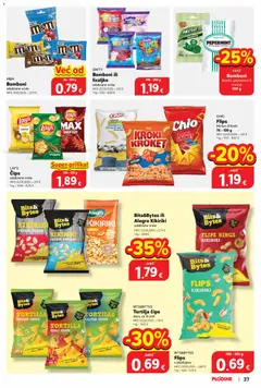 BITS&BYTES Tortilja čips, slani, sir ili chili - Pregled kataloga iz trgovine Plodine, vrijedi od 14.10.2026 | Stranica: 37 | Proizvodi: Chips, Sir, Čips, Tortilja čips