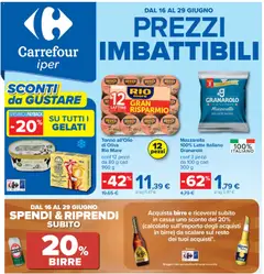 Anteprima del volantino Carrefour volantino Iper - Carugate valido a partire dal 16.06.2026