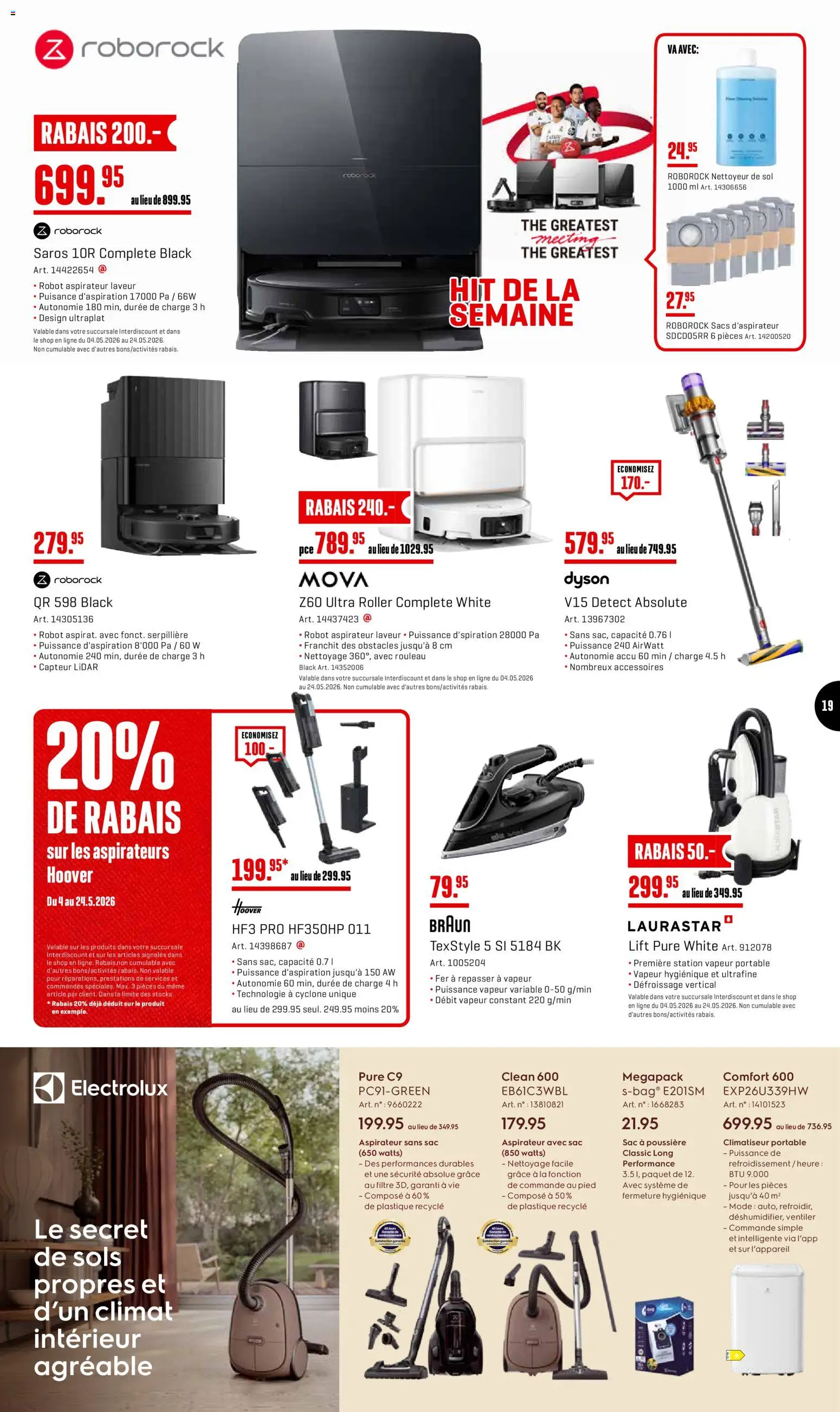 Interdiscount aktionen Hit De La Semaine – gültig ab 11.05.2026 | Seite: 19 | Produkte: Dyson