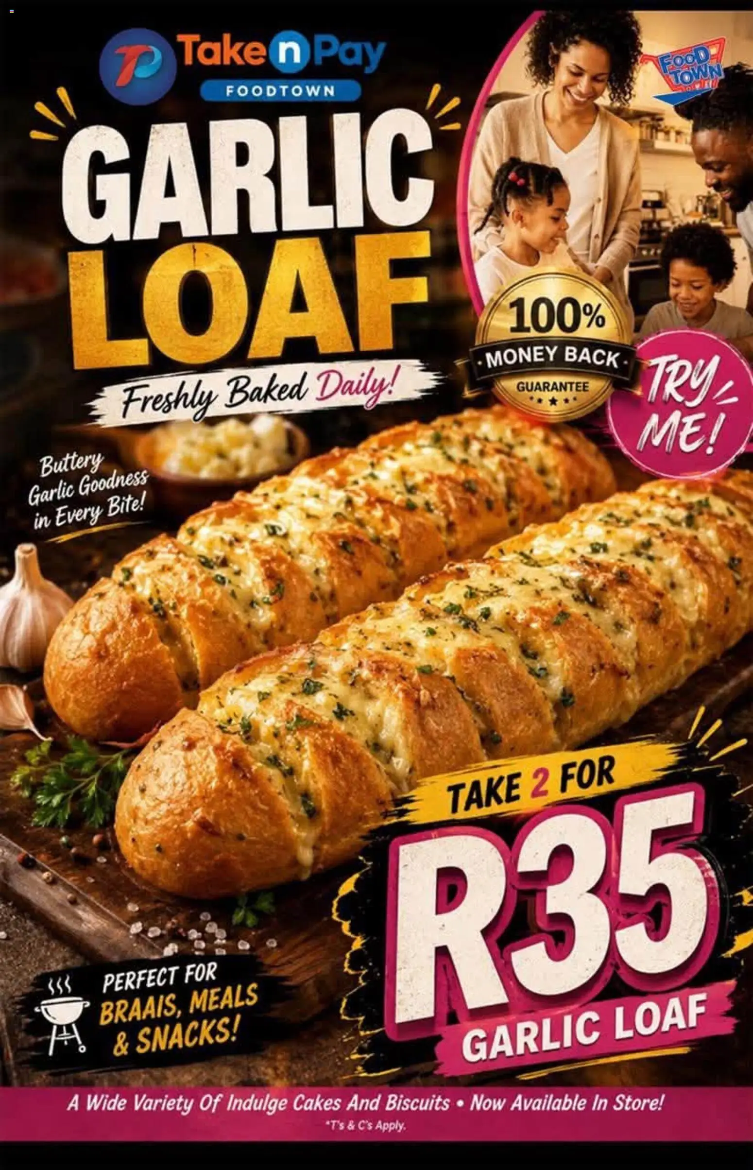 New Take n Pay catalogue – valid from 26/07/2026 | Page: 12 | Products: Snacks, Garlic