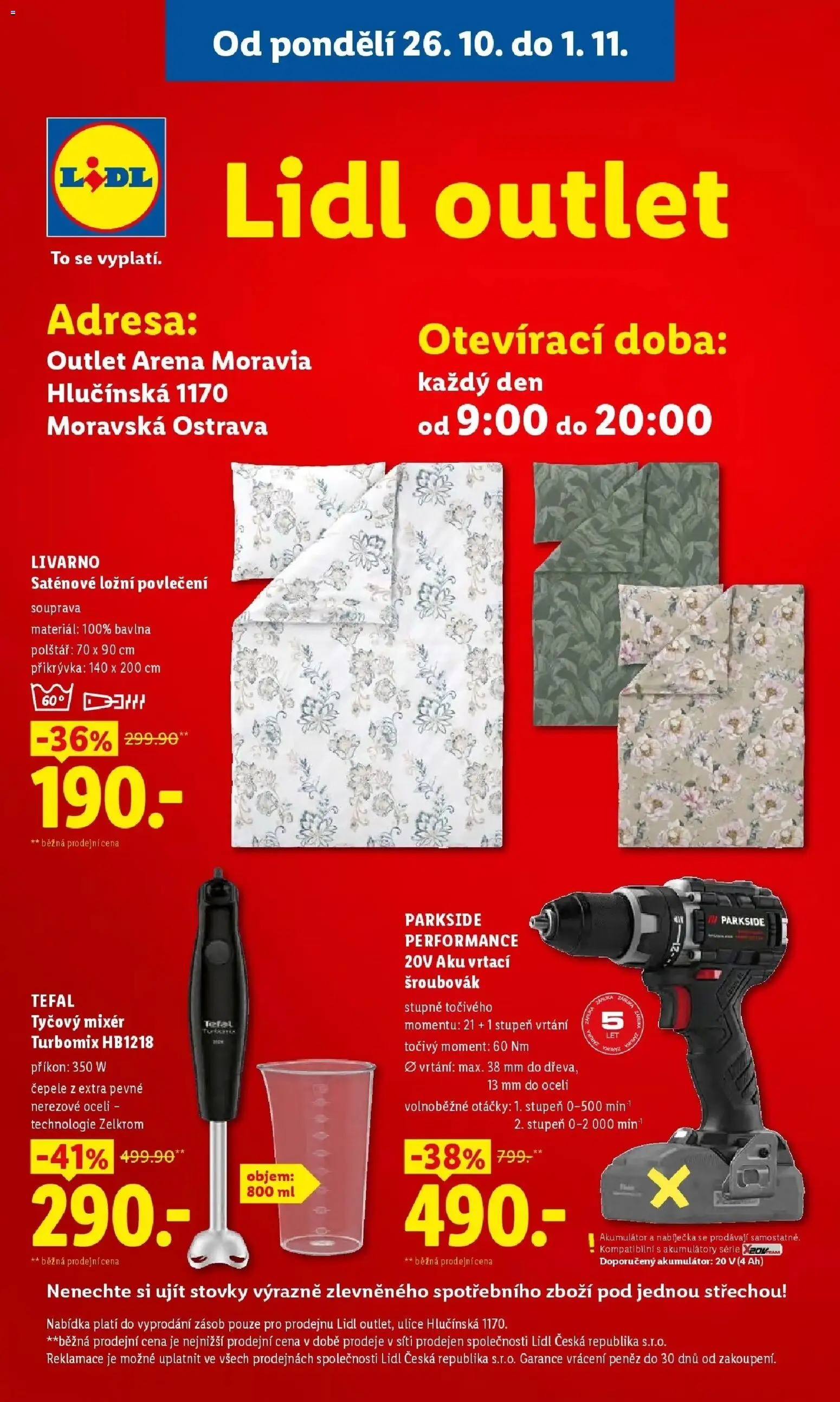Lidl leták od 26.10.2026 - Nový akční leták | Strana: 9