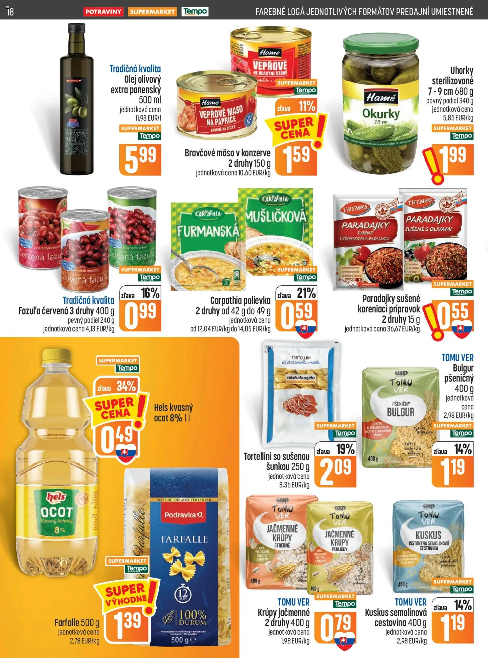 Nové COOP Jednota akcie – leták je platný od 01.10.2026 | Strana: 18