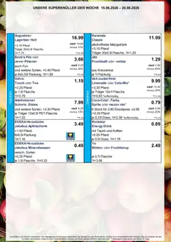 Simmel Bayern ab 15.06.2026 gültig | Seite: 5 | Produkte: Pils, Limonade, Mineralwasser, Tee