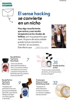 Vista previa Oriflame - Catálogo Campaña 6 válido desde el 22.04.2026 | Página: 11 | Productos: Esmalte de uñas, Crema, Té, Eau de parfum