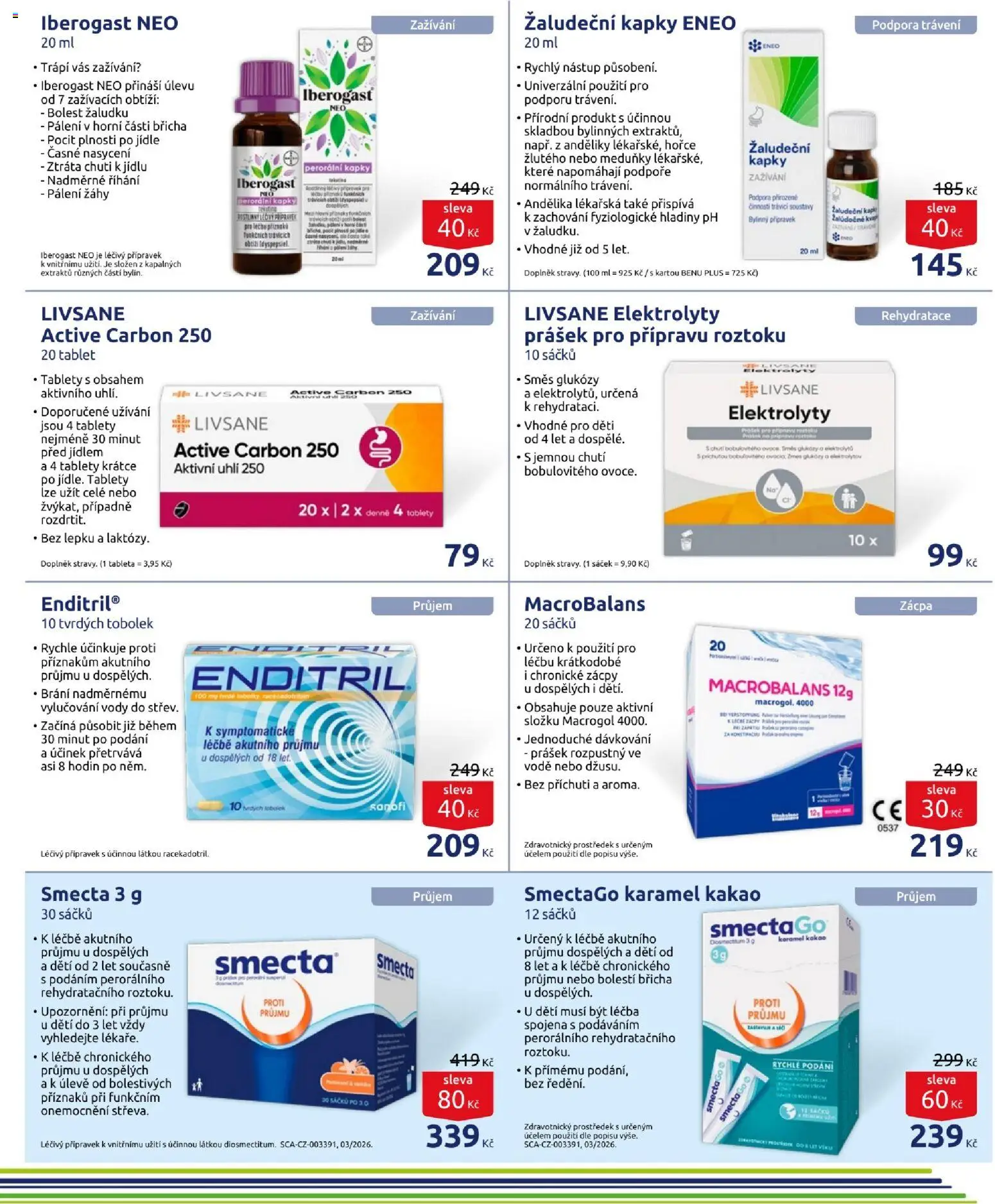 Benu leták od 01.09.2026 | Strana: 9 | Produkty: Tablet, Kakao, Sáček