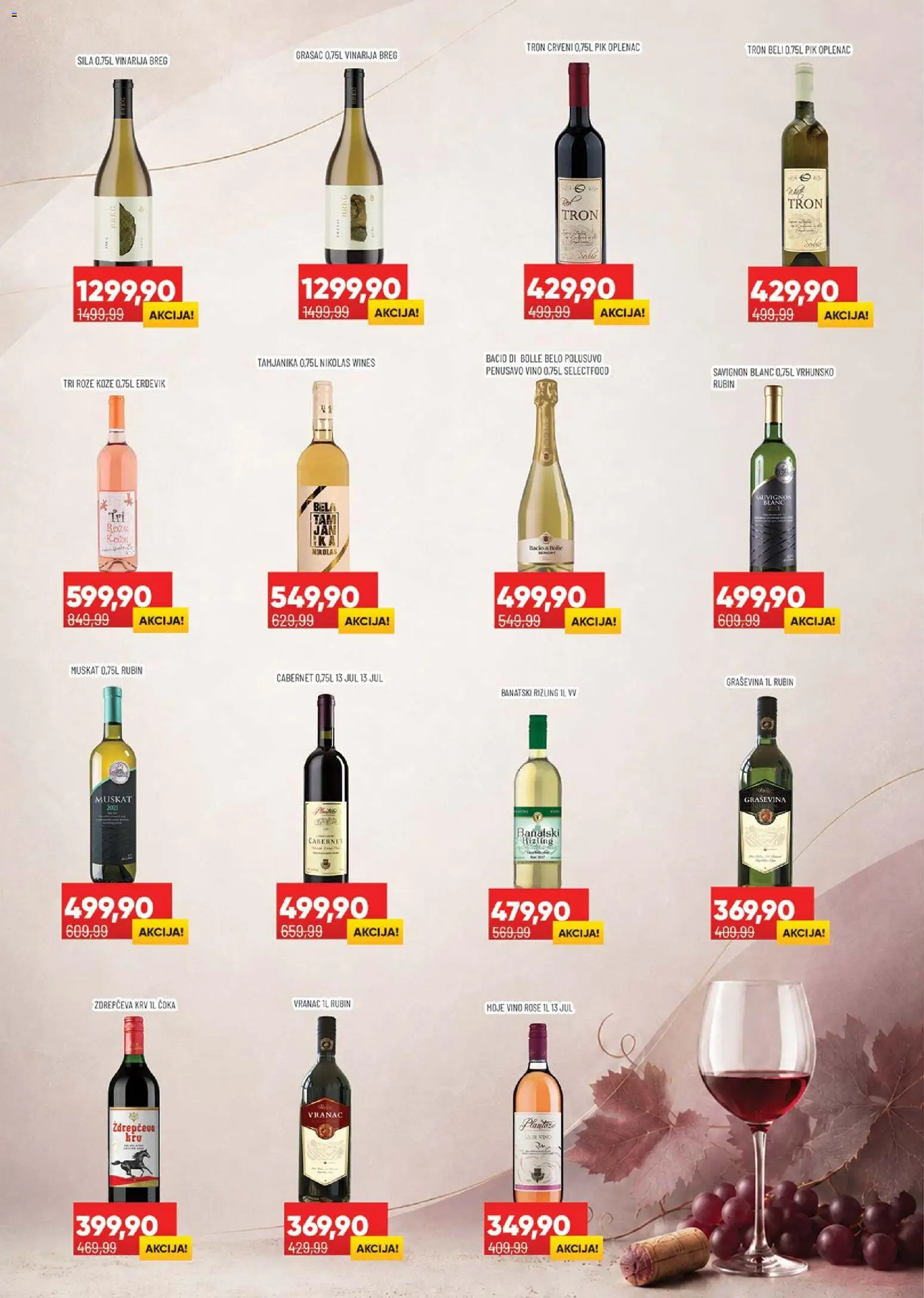 Medius katalog - važi od 30.06.2026 | Strana: 18 | Proizvode: Vranac, Graševina, Vino