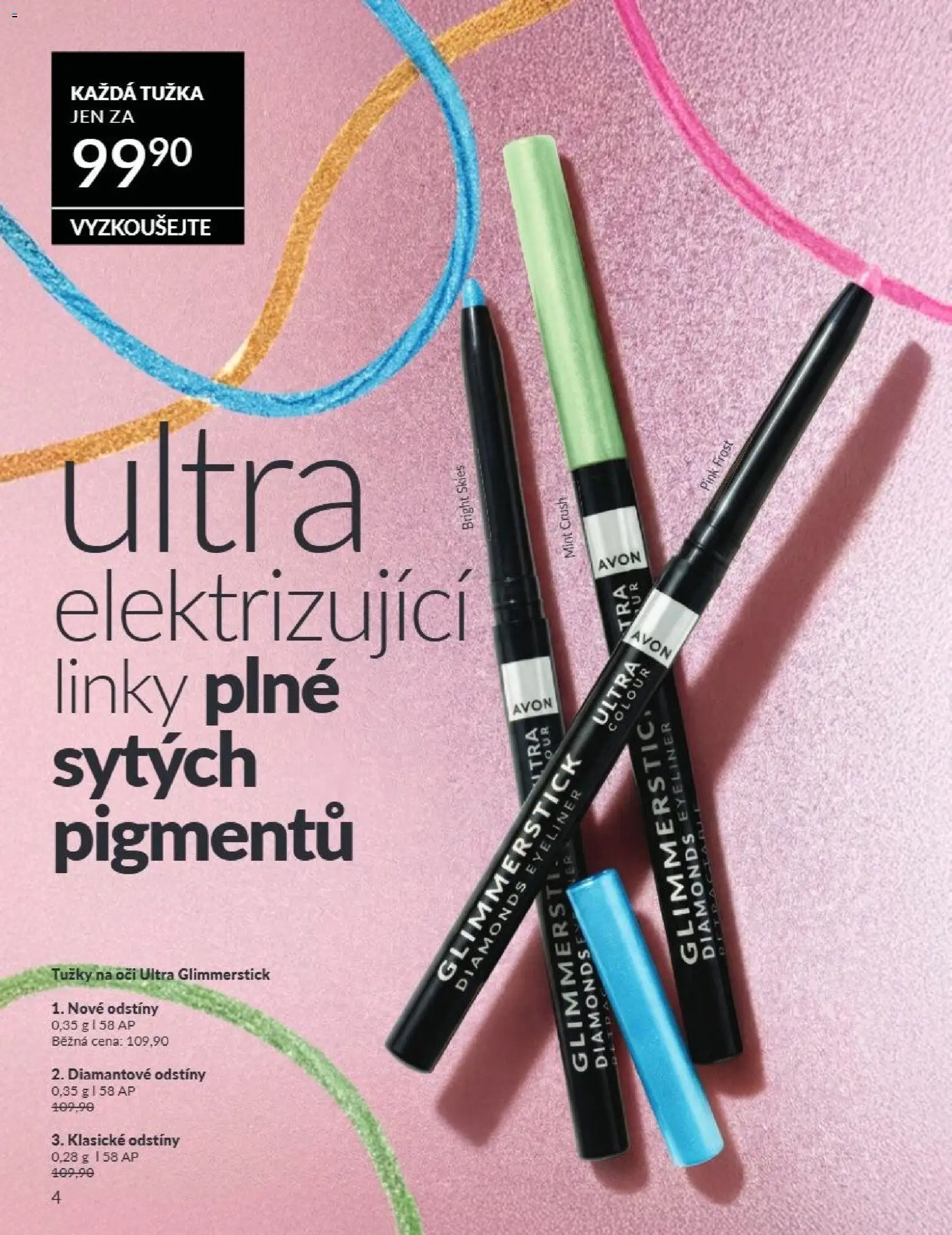 Avon Katalog 08/2026 od 01.08.2026 | Strana: 4 | Produkty: Tužka