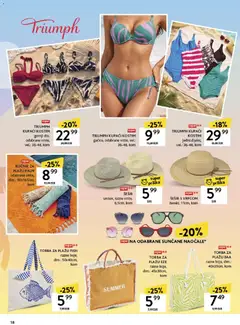 RUČNIK ZA PLAŽU PALM, odabrane vrste, dlm.: 90x165cm, kom - Pregled kataloga iz trgovine Konzum, vrijedi od 11.05.2026 | Stranica: 18