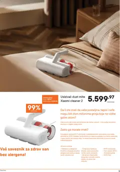 PerSu Xiaomi, Deerma - pregled PerSu kataloga - važi od 08.01.2026 | Strana: 9 | Proizvode: Usisivač, Xiaomi