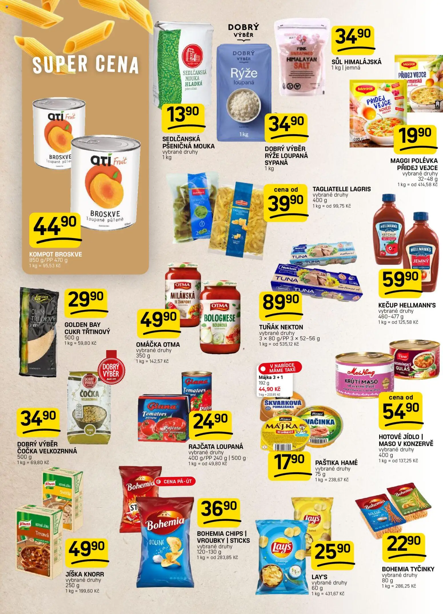 Flop leták od 28.10.2026 | Strana: 8 | Produkty: Čočka, Vejce, Rajčata, Hellmann's