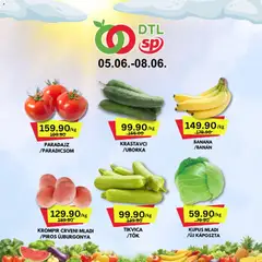 Senta Promet katalog Voće i povrće - pregled Senta Promet kataloga - važi od 05.06.2026