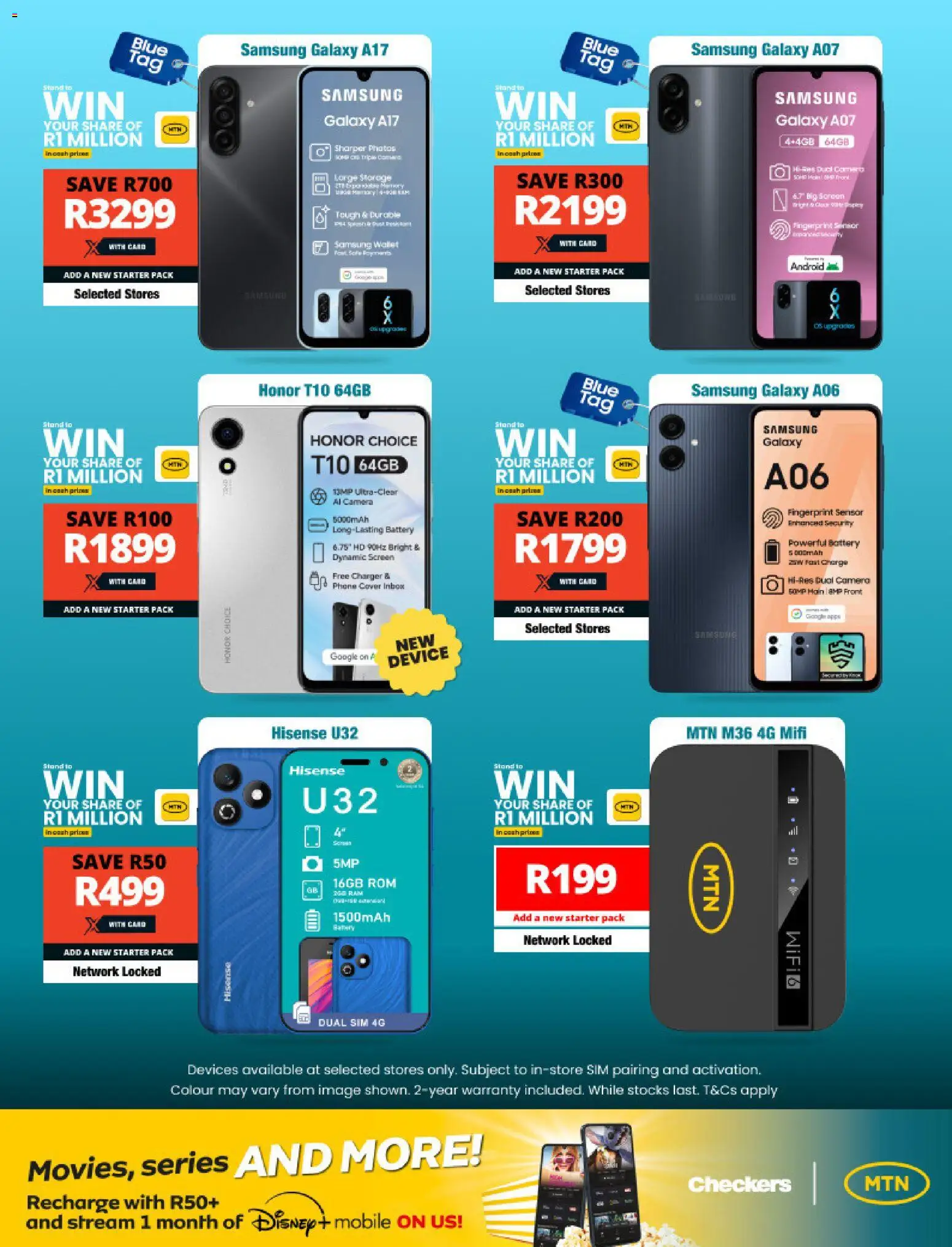 New Checkers catalogue – valid from 17/08/2026 | Page: 2 | Products: Sim, Camera, Battery, Charger