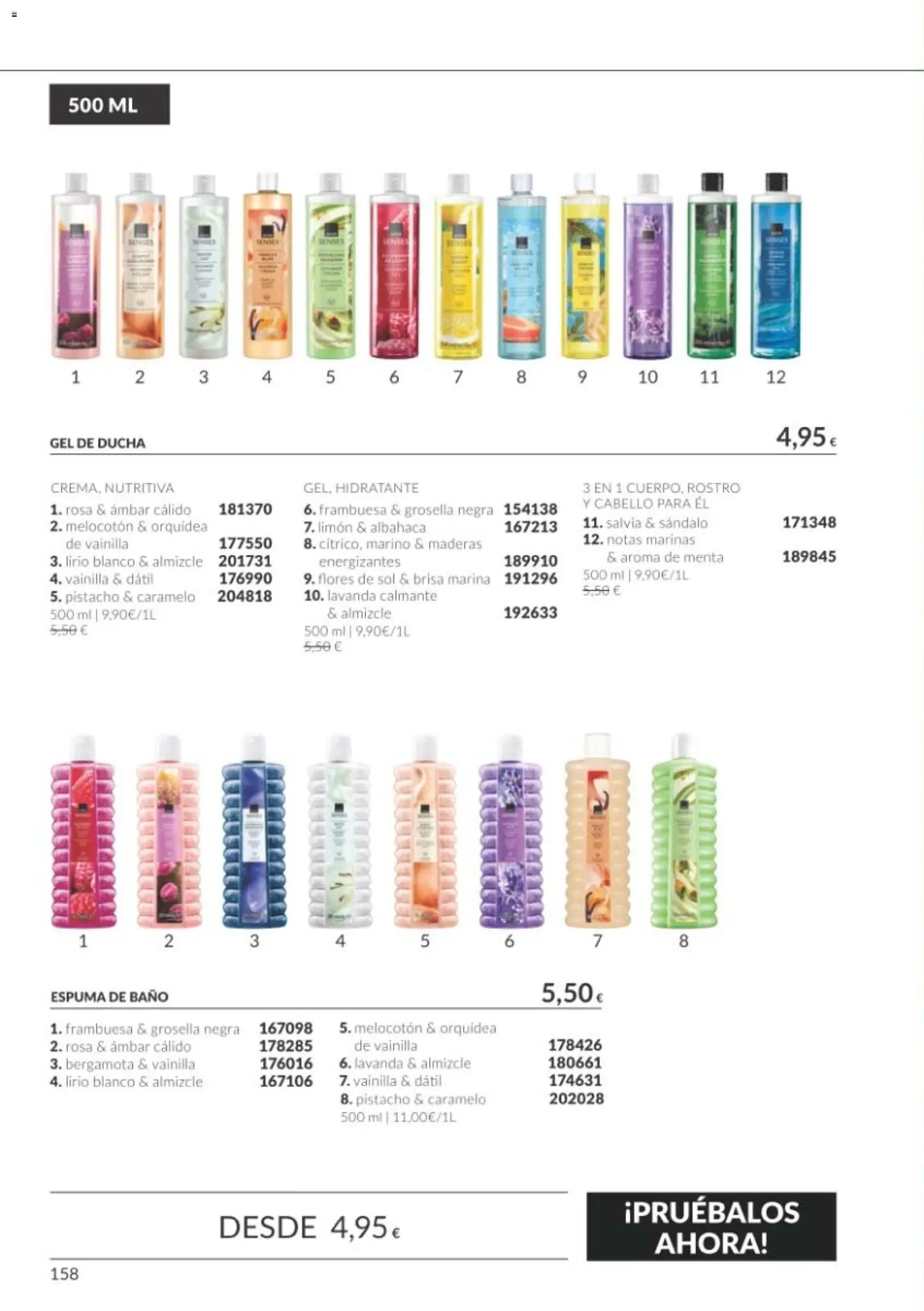 Catálogo AVON Black Friday │ válido desde el 01/11/2026 | Página: 158 | Productos: Espuma de baño, Vainilla, Baño, Ducha