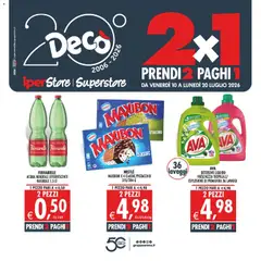 Anteprima del volantino Decò volantino iperStore, Superstore valido a partire dal 10/07/2026