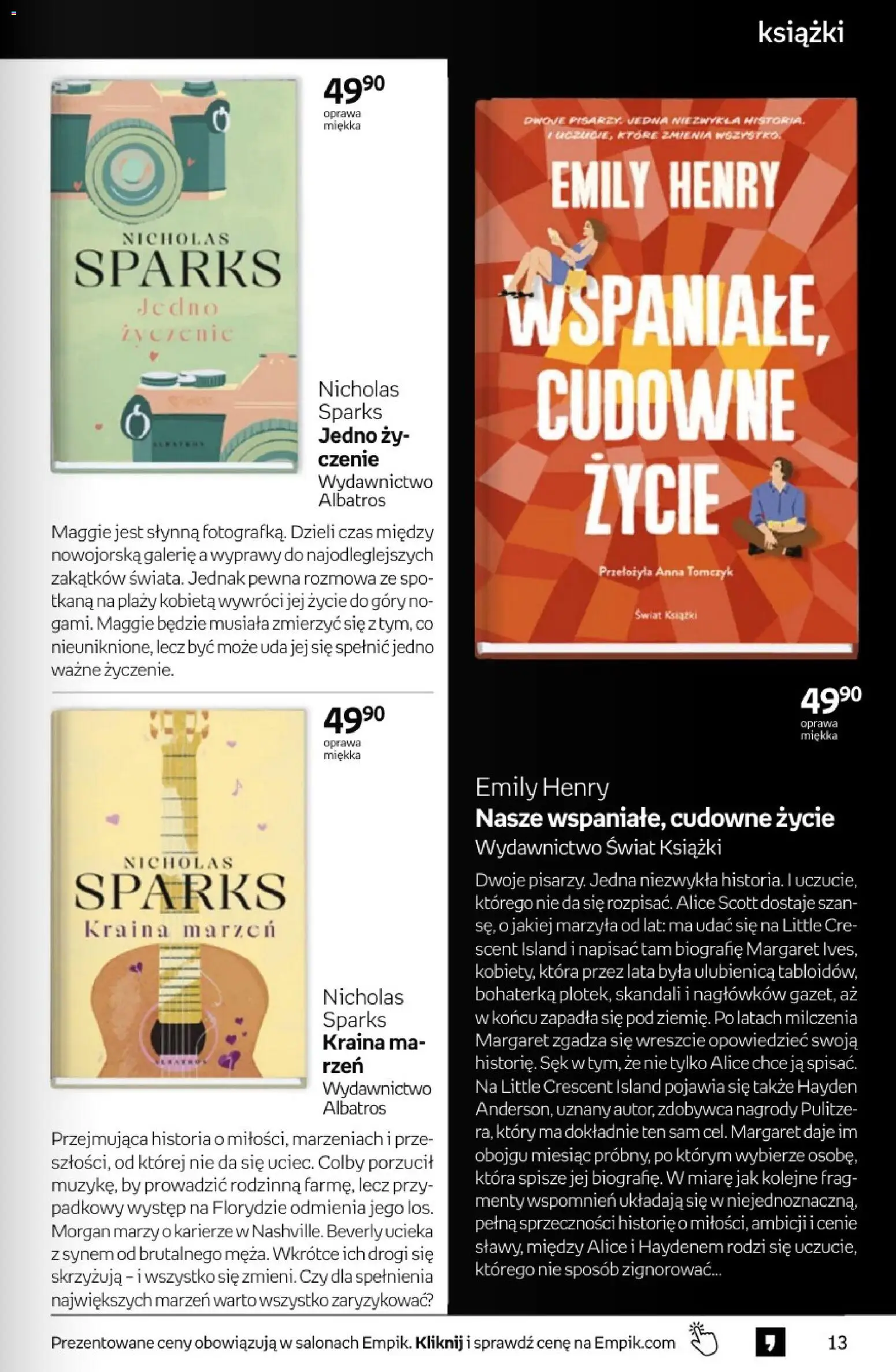Empik promocje od 03.06.2026 | Strona: 13 | Produkty: Książki