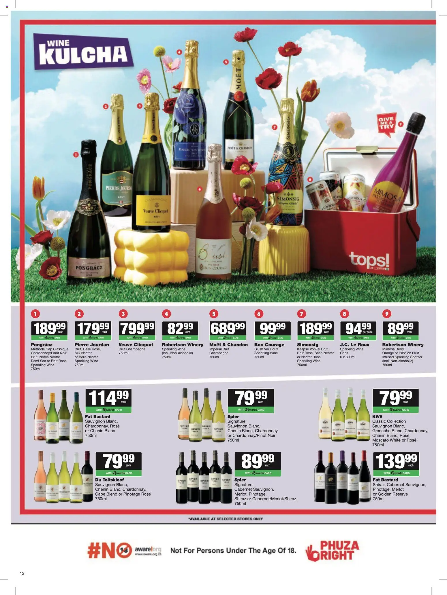 New Superspar catalogue – valid from 19/10/2026 | Page: 20 | Products: Wine, Blush, Fruit, Moet