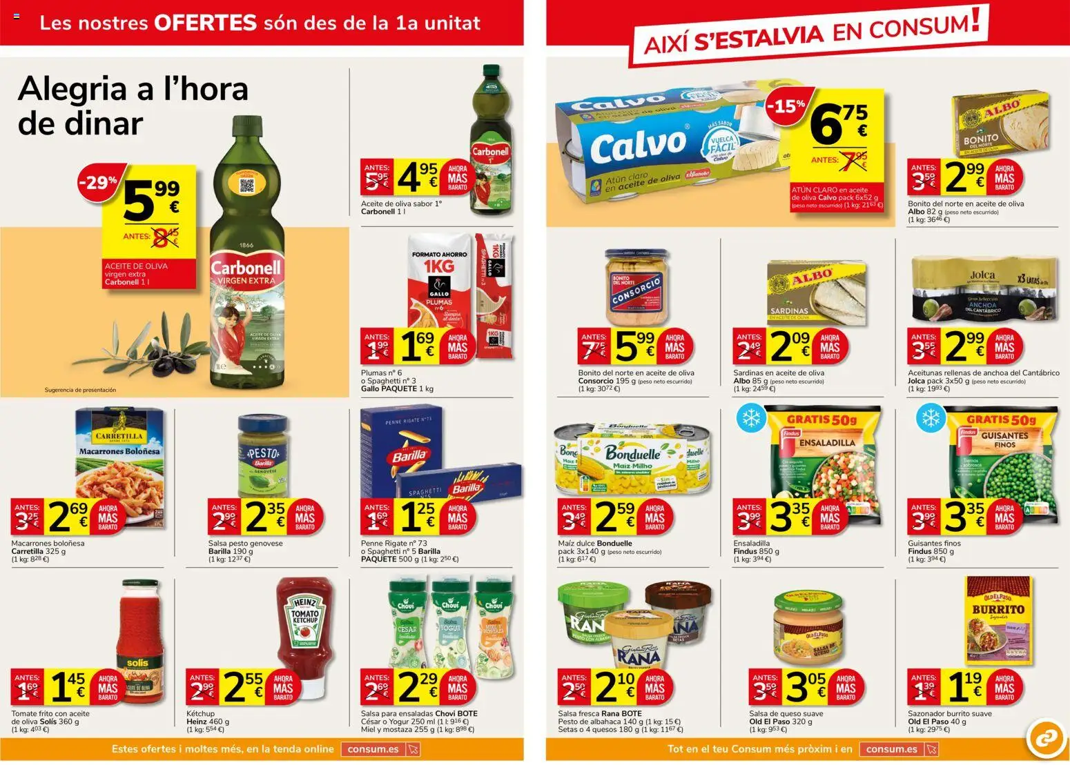 Consum - folleto │ válido desde el 28.05.2026 | Página: 4 | Productos: Yogur, Sazonador, Anchoa, Atún claro