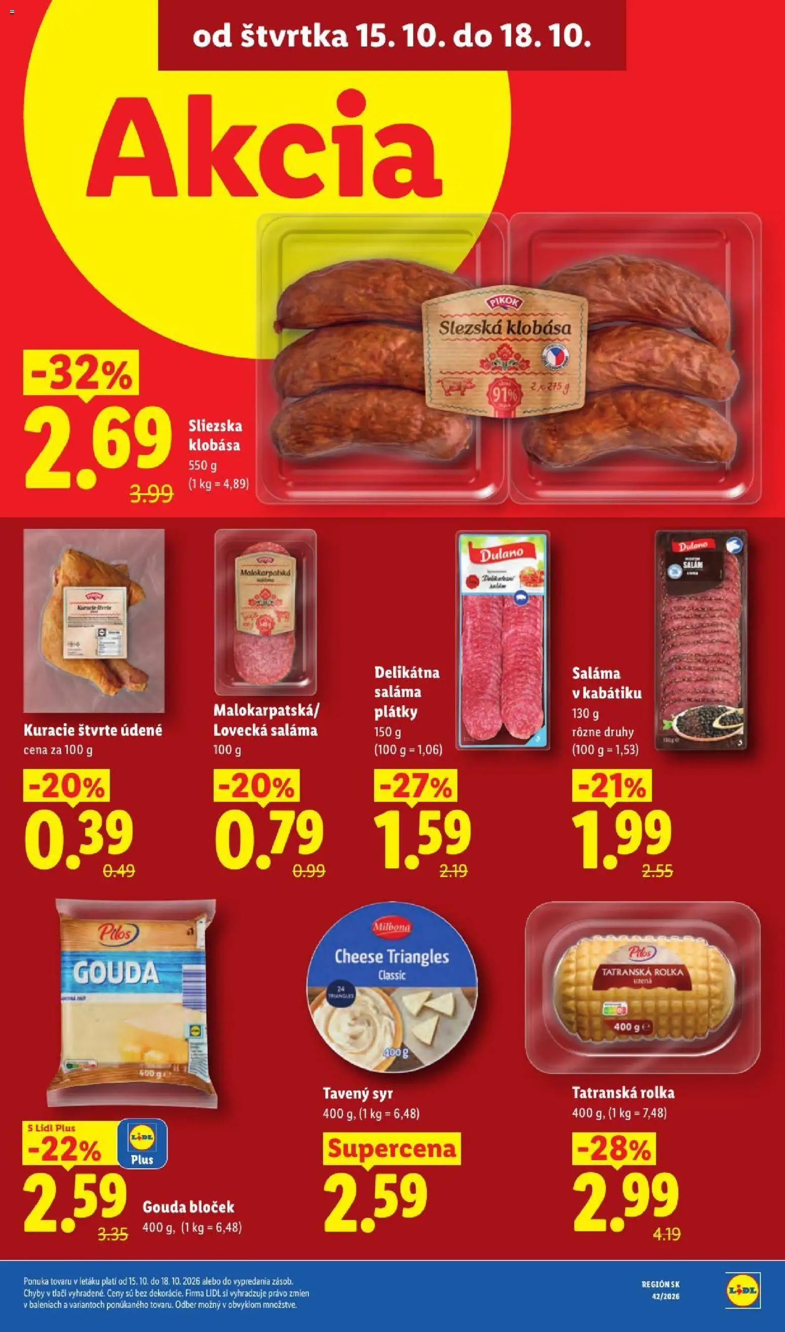 Nové Lidl akcie – leták je platný od 12.10.2026 | Strana: 96