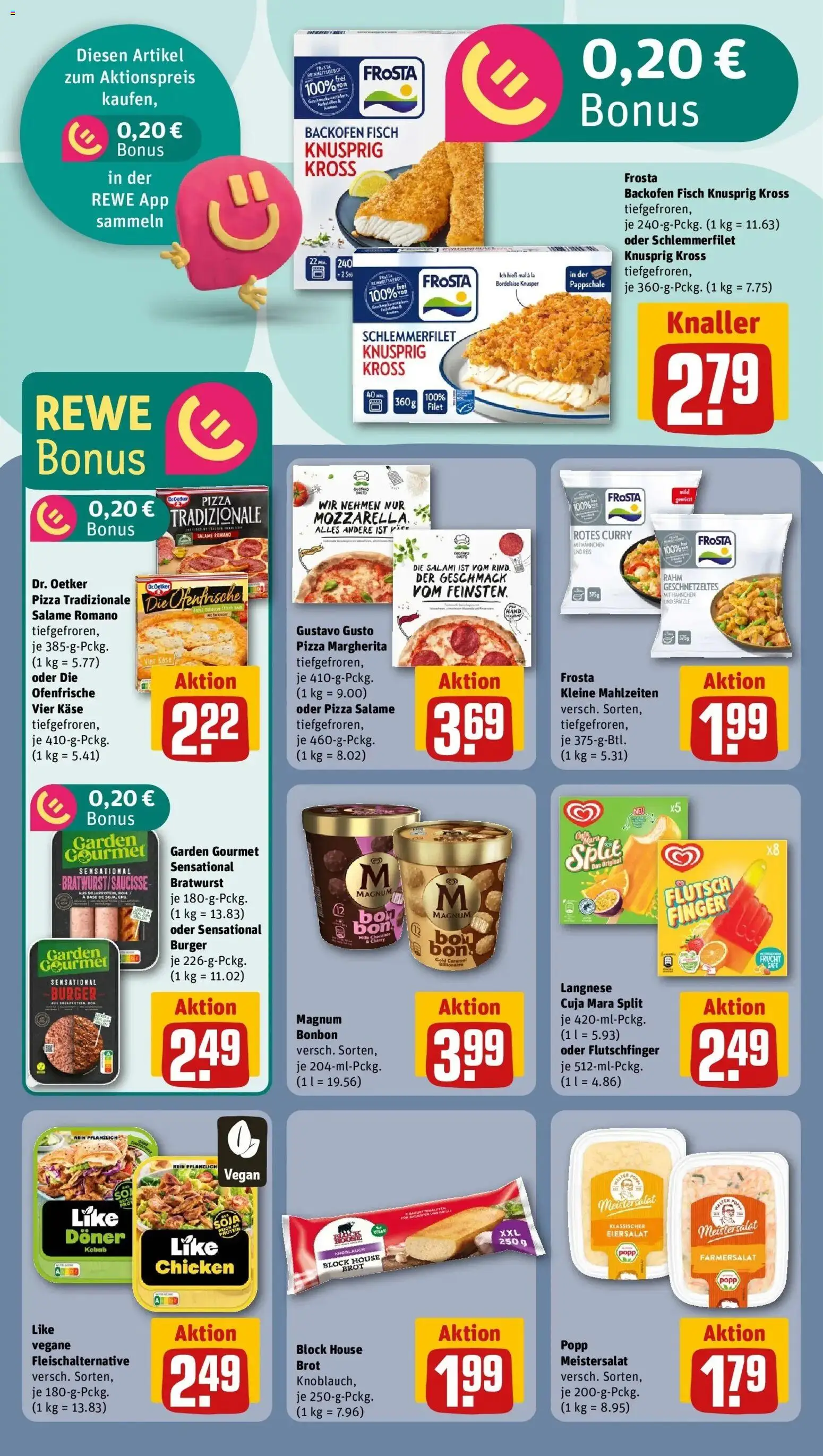 REWE Prospekt ab 04.05.2026 zum Blättern » Angebote | Seite: 16 | Produkte: Gustavo gusto, Ofenfrische, Brot, Salami