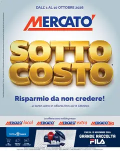 Anteprima del volantino Mercatò volantino valido a partire dal 01/10/2026