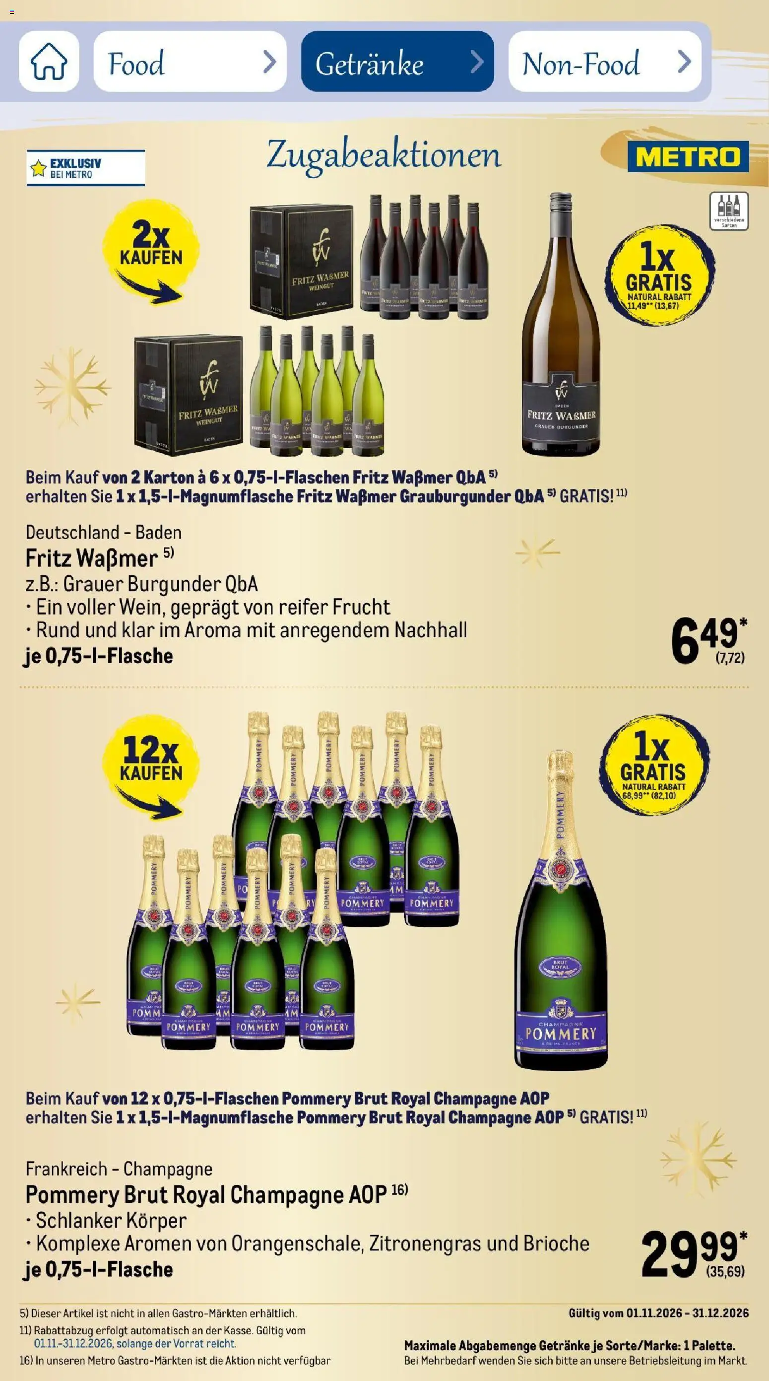 Metro Saisonkatalog Festtage voller Genuss – gültig ab 01.11.2026 | Seite: 74 | Produkte: Zitronengras