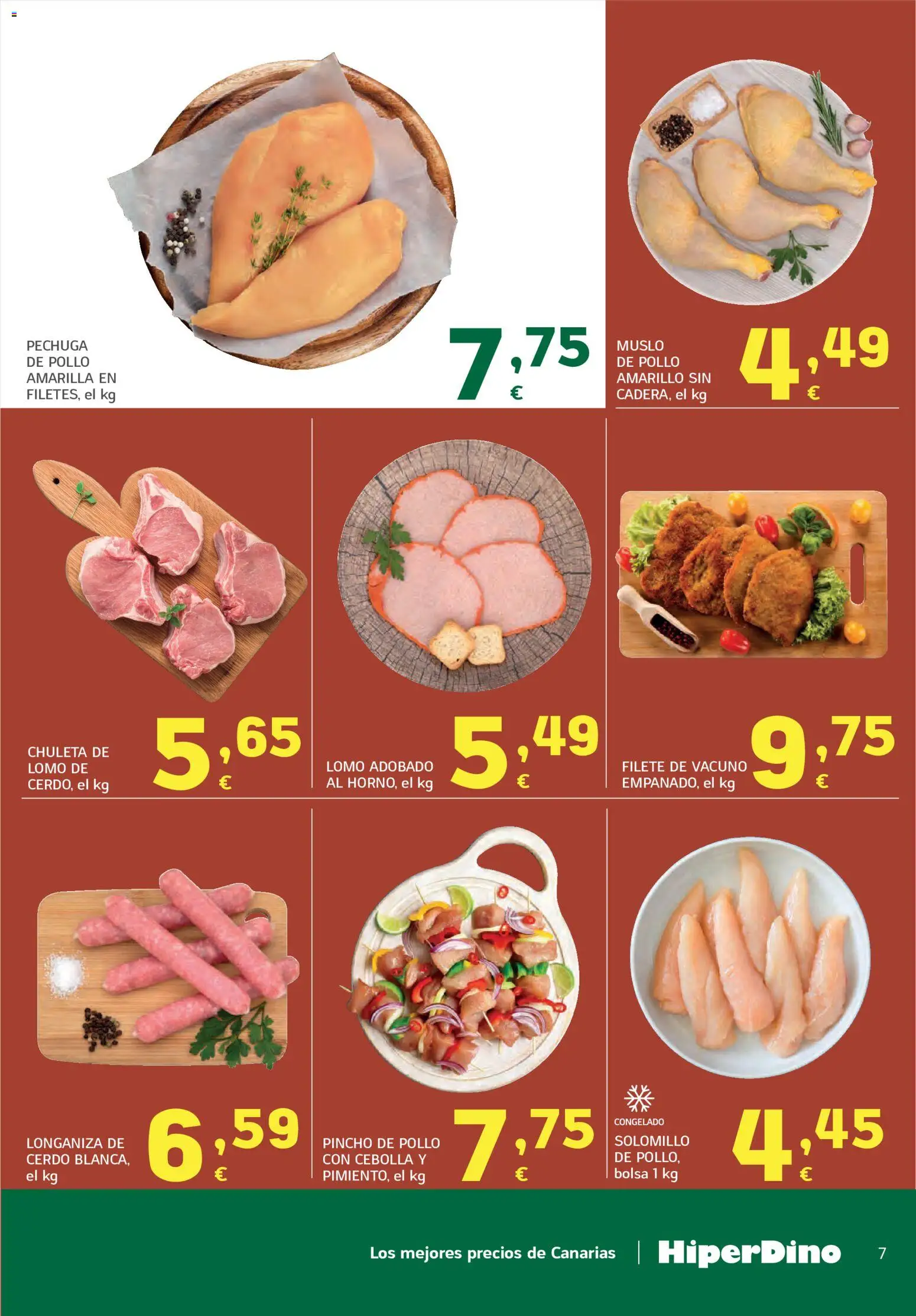 HiperDino folleto │ válido desde el 09.06.2026 | Página: 7 | Productos: Παγωμένο τσάι, Bolsa, Longaniza, Filete