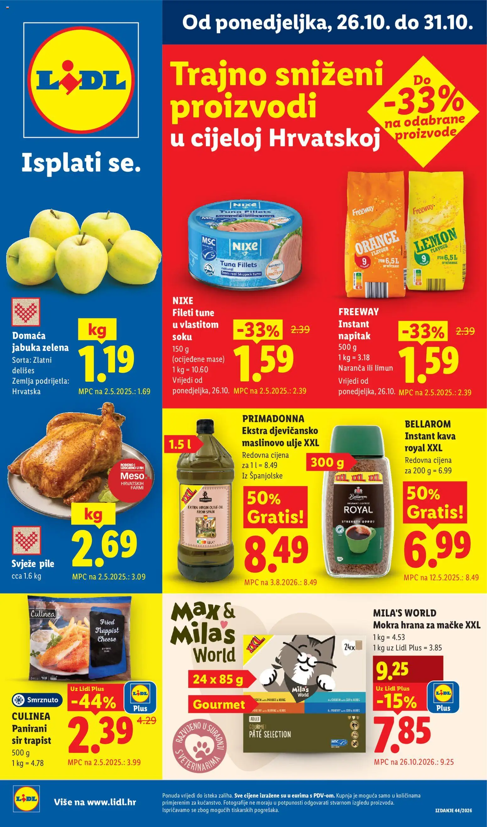Lidl katalog | vrijedi od 26.10.2026 | Stranica: 1