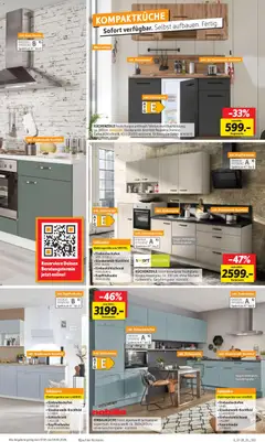 Sconto Küchenspezial ab 07.05.2026 gültig | Seite: 3 | Produkte: Einbauküche, Küchenzeile, Kühlschrank, Kuchen