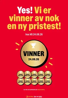 Forhåndsvisning av Coop Extra kundeavis YES! gyldig fra 02/09/2026