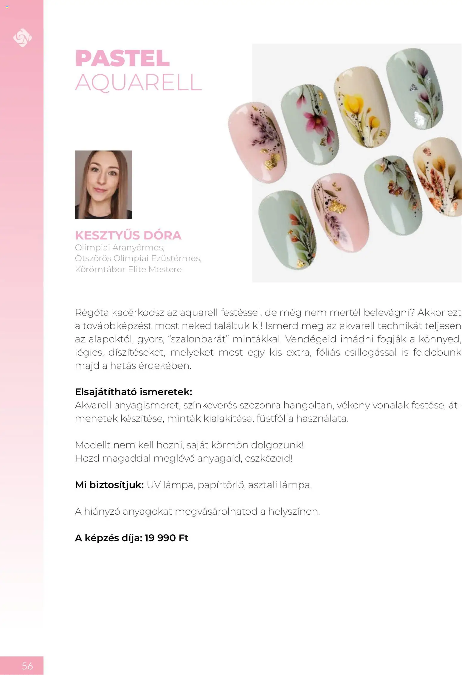 Crystal Nails akciós ujság - amely érvényes a következő dátumtól: 08.06.2026 | Oldal: 56
