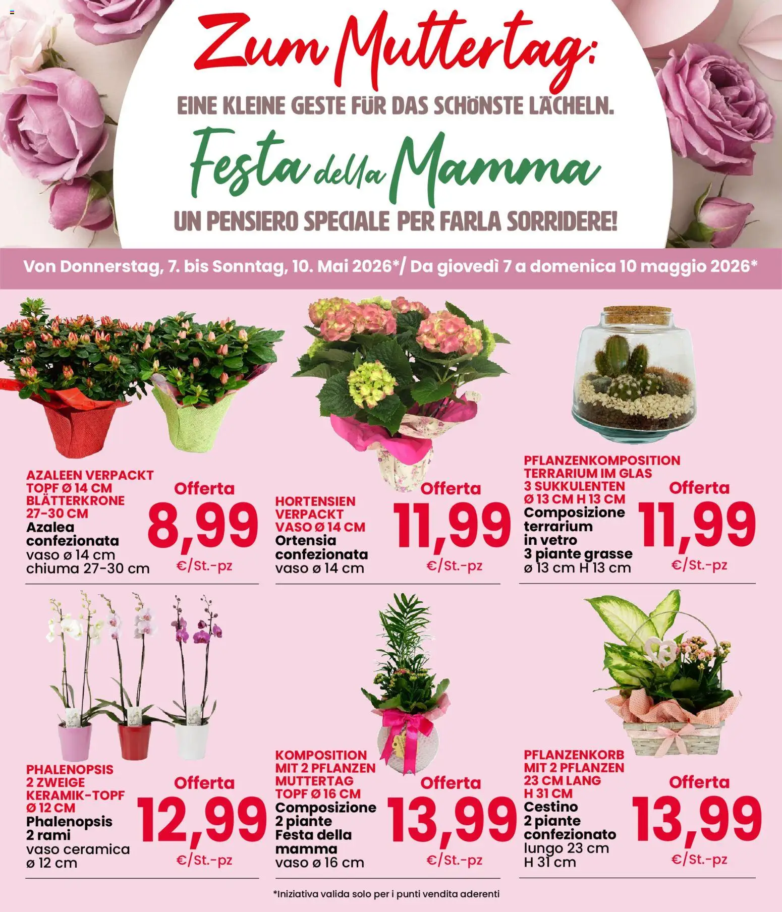 Volantino Eurospar del 07.05.2026 | Pagina: 5 | Prodotti: Cestino, Vaso