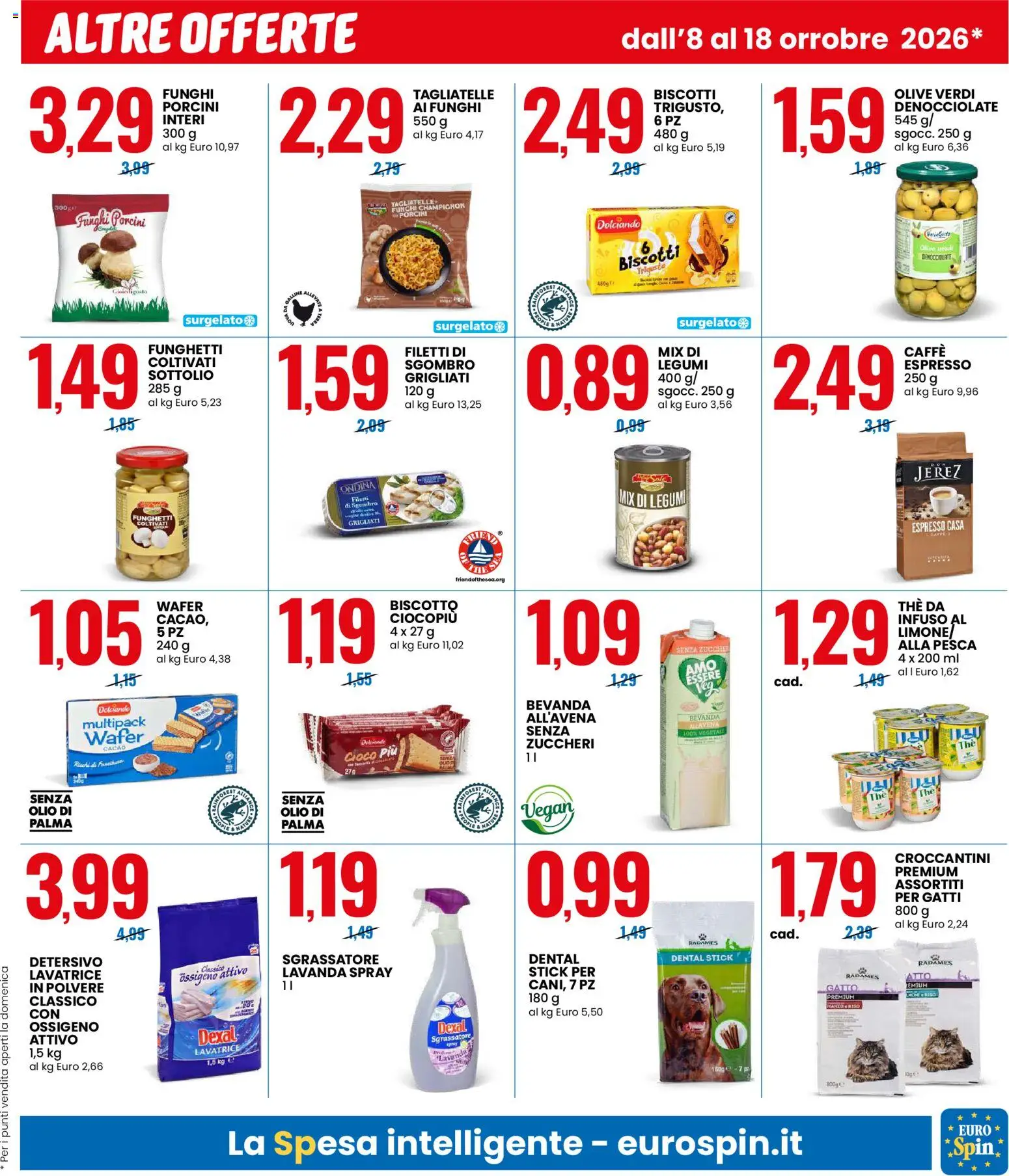 Volantino Eurospin del 08/10/2026 | Pagina: 15