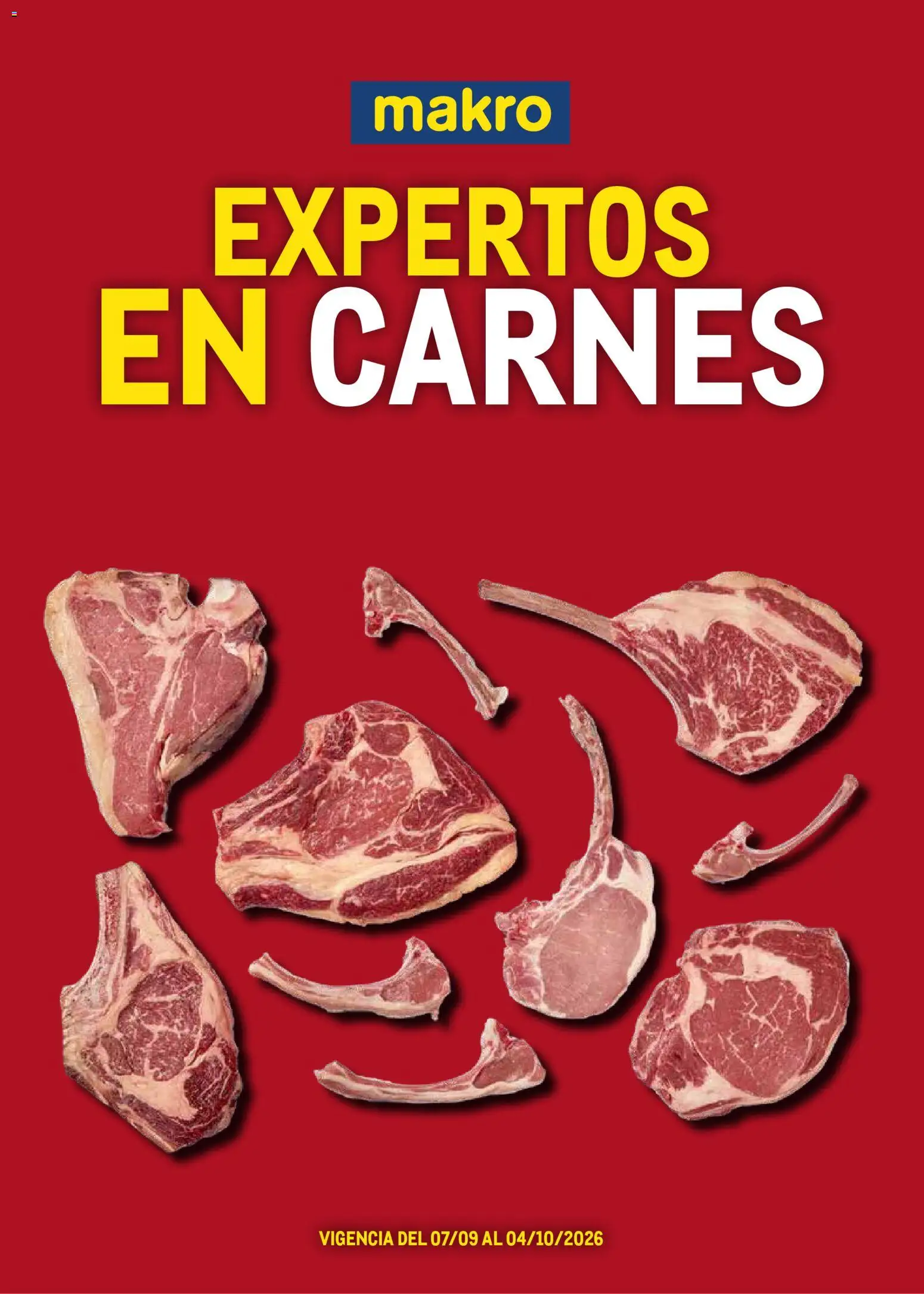 Makro Expertos en carnes │ válido desde el 07/09/2026 | Página: 1