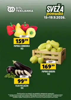 Tekijanka katalog Sveža ponuda - pregled Tekijanka kataloga - važi od 15.09.2026
