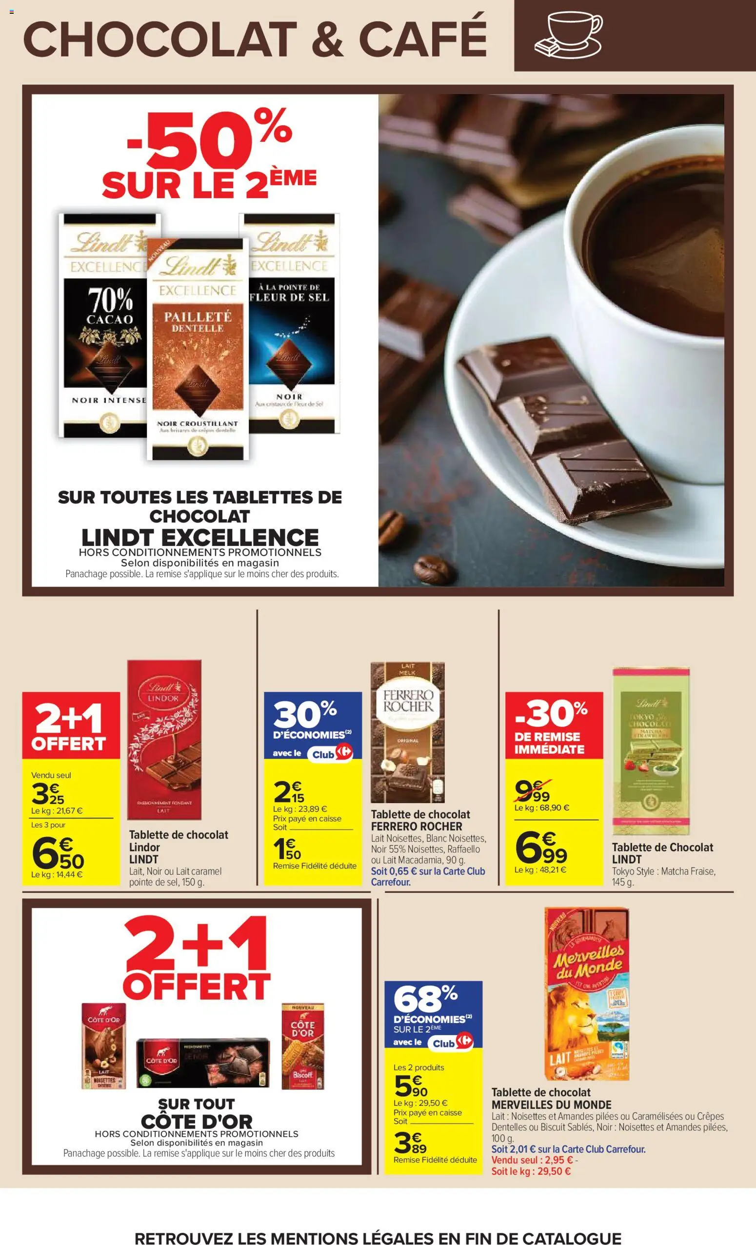 {H1} | Page: 31 | Produits: Tablette de chocolat, Tablettes de chocolat, Sel, Café