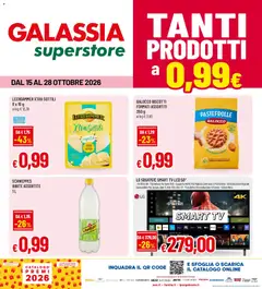 Anteprima del volantino Galassia volantino Superstore valido a partire dal 15/10/2026