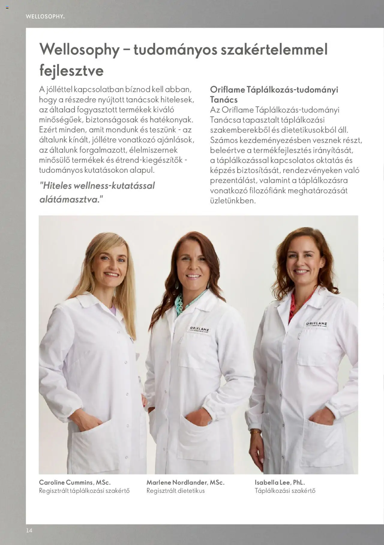 Oriflame akciós ujság - amely érvényes a következő dátumtól: 2023.11.09. | Oldal: 14
