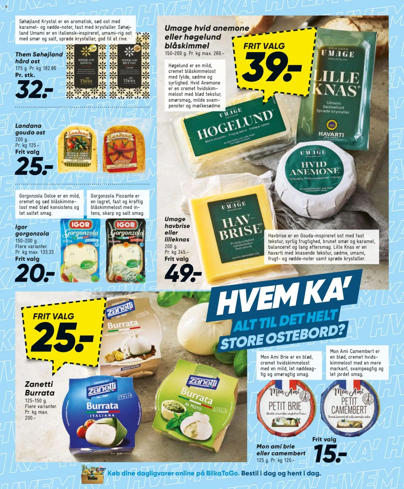 Bilka tilbudsavis – gyldig fra 29.05.2026 | Side: 35 | Produkter: Smør, Ost, Pesto, Cebola