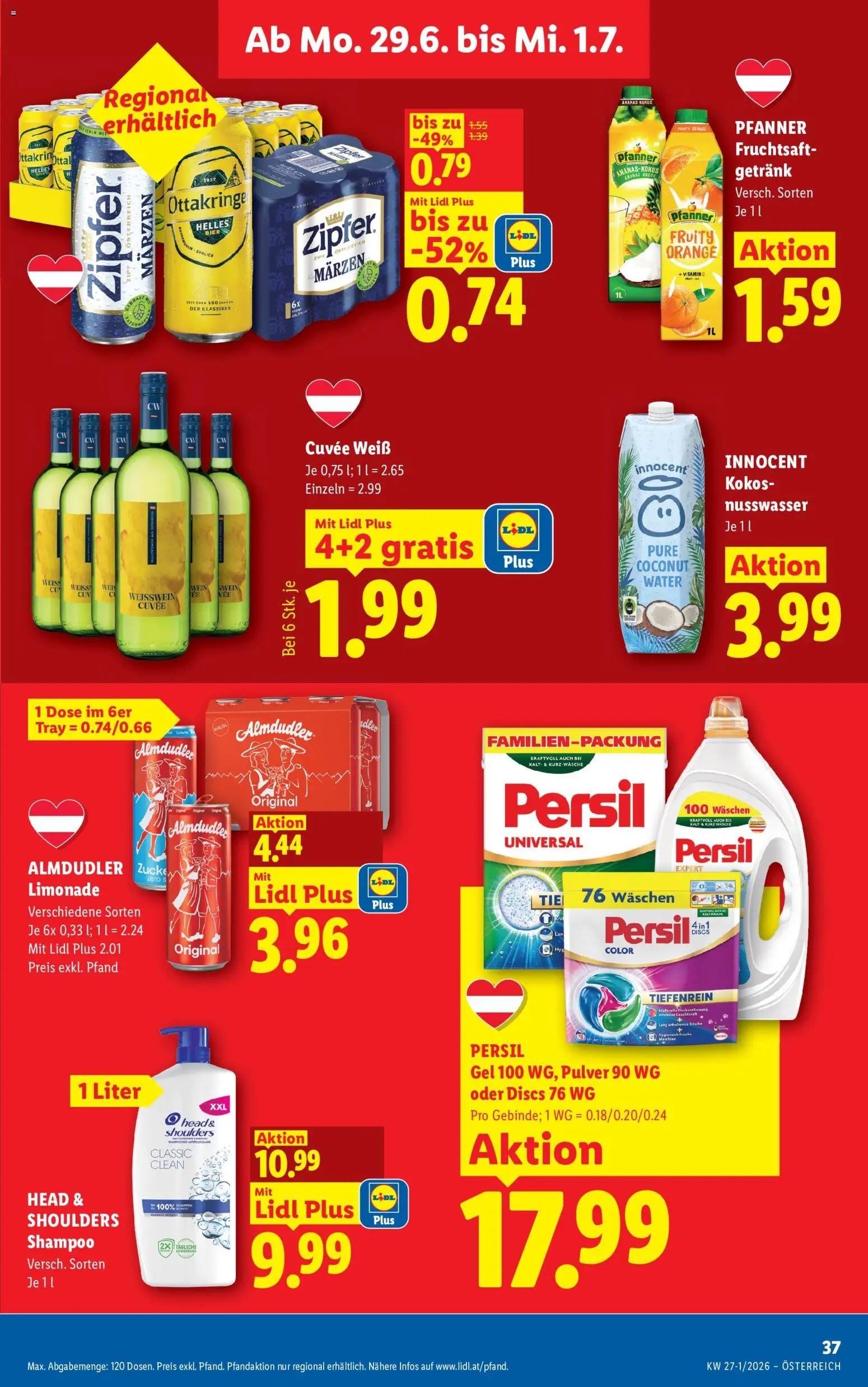 Lidl - Flugblatt gültig ab 25.06.2026 | Seite: 42