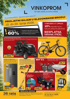 Vinkoprom Katalog - Pregled kataloga iz trgovine Vinkoprom, vrijedi od 15.06.2026