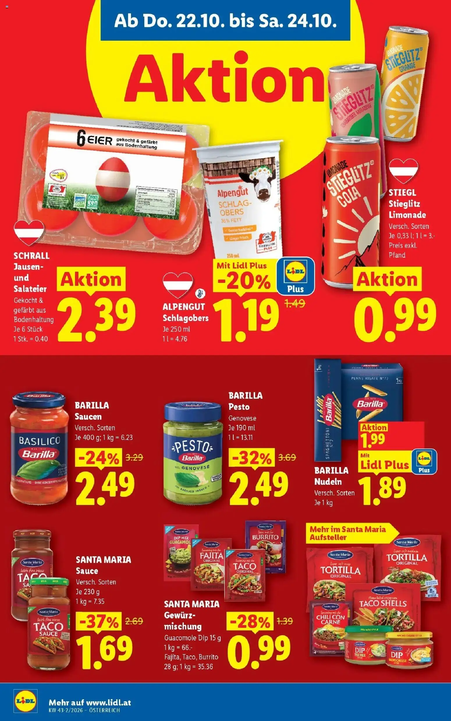 Lidl Flugblatt - Jenbach ab 18.10.2026 - Angebote ab donnerstag | Seite: 8