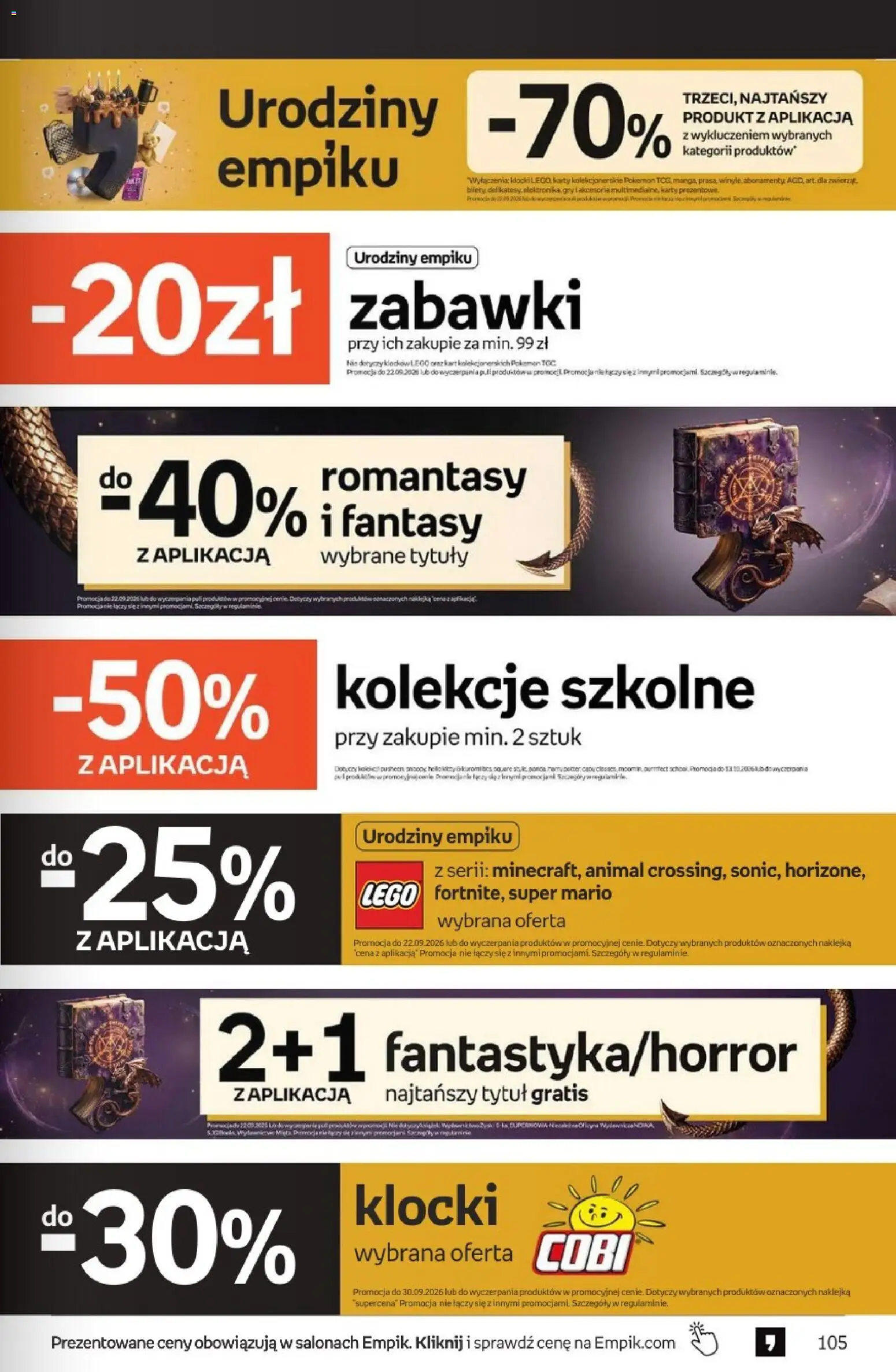 Empik promocje od 09.09.2026 | Strona: 105