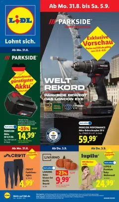 Lidl Prospekt ab 31.08.2026 gültig