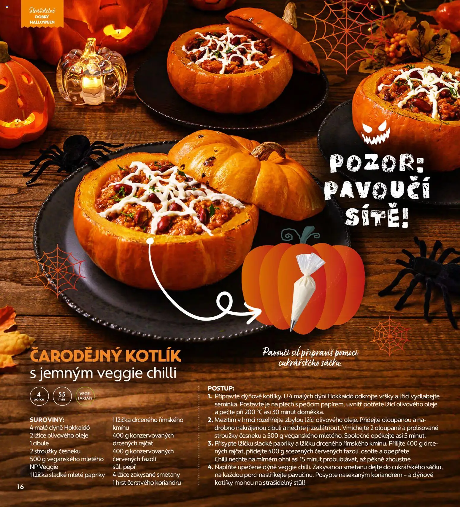Albert magazín od 01.10.2026 | Strana: 16 | Produkty: Veggie, Dýně Hokkaido, Chilli, Lžička