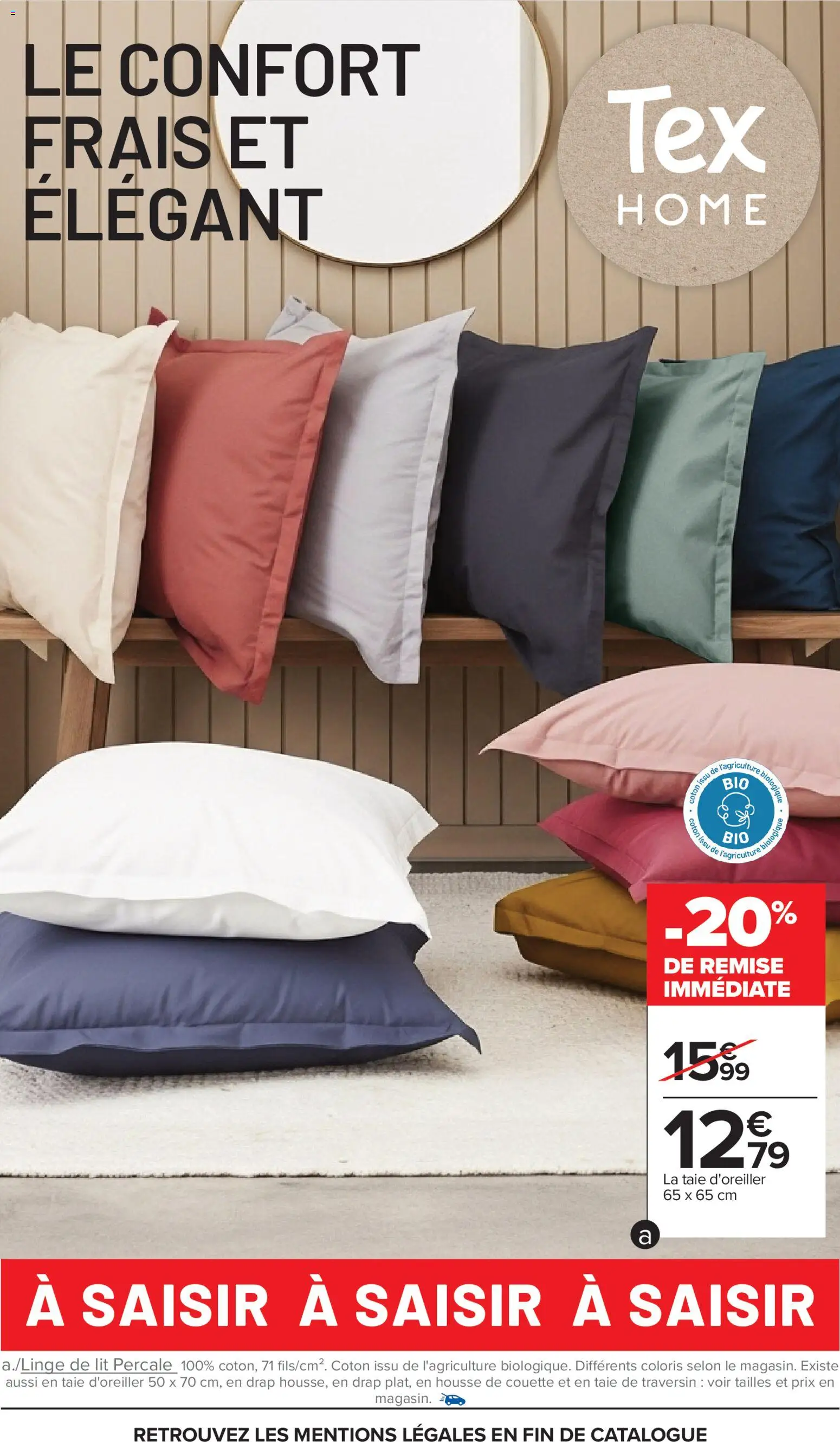 {H1} | Page: 3 | Produits: Taie d'oreiller, Coton, Lit, Housse de couette