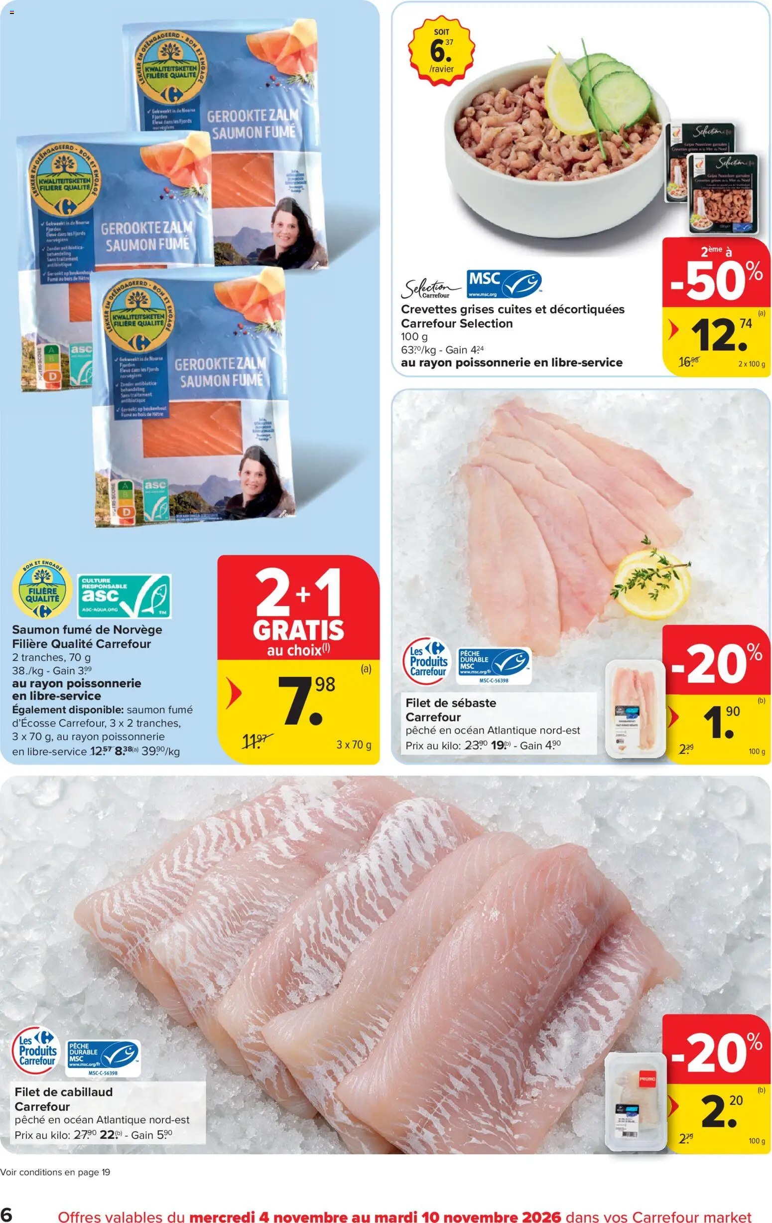 {H1} | Pagina: 6 | Producten: Zalm, Gerookte zalm, Filet