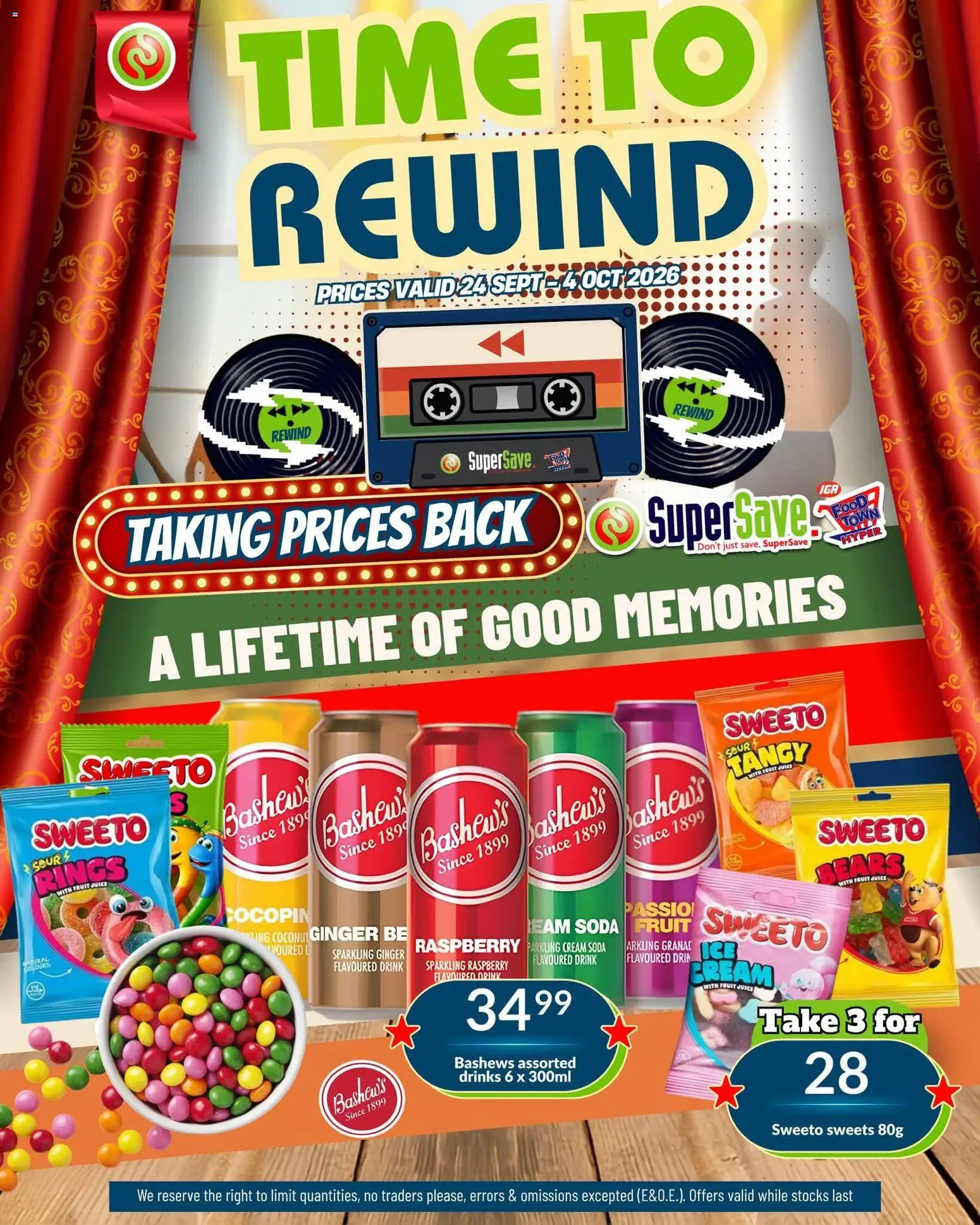 New Super Save catalogue – valid from 24/09/2026 | Page: 19 | Products: Sweets, Juice, Cream, Fruit