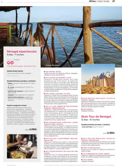 Vista previa Viajes El Corte Inglés Africa y Oriente Medio válido desde el 01/01/2026 | Página: 27