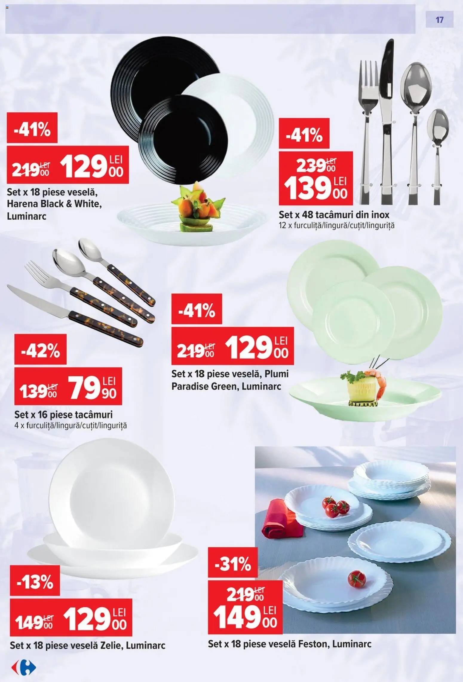 Noul catalog Carrefour – valabil de la 23.09.2026 | Pagină: 17 | Produse: Black