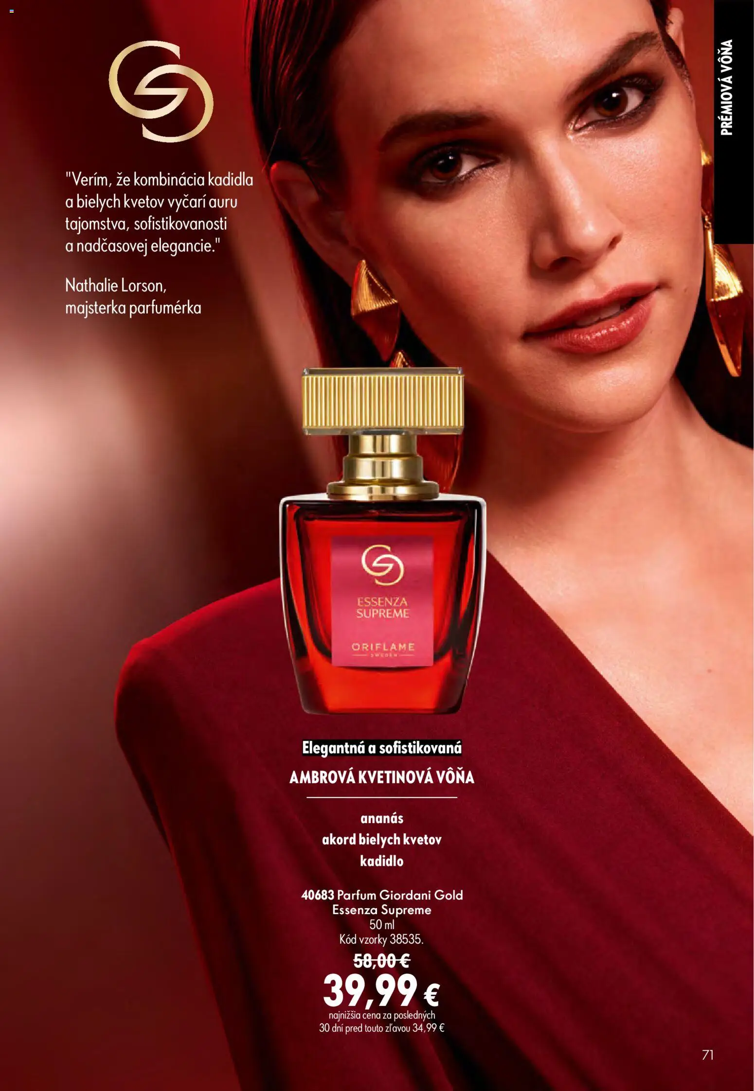 Nové Oriflame akcie – leták je platný od 29.07.2026 | Strana: 71 | Produkty: Ananás